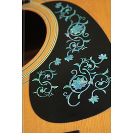 Inlaystickers Oriental Flower Perfect Guitar and Bass Inlay Sticker/Decal (B-165OFS-MX)