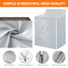2Pack Washer and Dryer Covers, Portable Washer Cover with Zipper