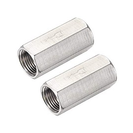 sourcing map Disposable Air Check Valve G 3/8 Inch BSP Internal Thread Full Port Check Valve Pack of 2