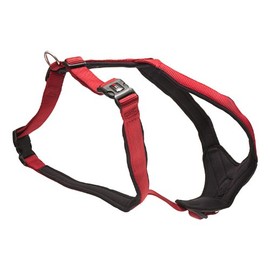 Linky Wolters Professional Adjustable Comfort Harness, 70-85 cm x 35 mm, Red/Black