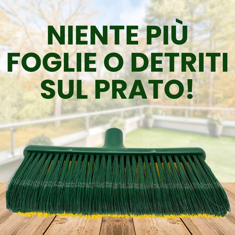 PLANTAWA Spazzola per Erba Sintetica senza Manico | Spazzola Prato