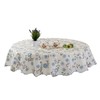 XUNQUCOM 150CM Round Hotel Tablecloth Pure Color Restaurant Tablecloth Polyester