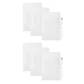 6 Pack HPA300 HEPA R Filter Replacement for Honeywell Air Purifiers Filter HPA300,HPA200,HPA100 and HPA5000 Series to Replace HRF-R3 & HRF-R2 & HRF-R1 & HRF-AP1