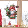 Lxmsja Diamond Painting Christmas Pendant, 5D Diamond Painting Gnome Adults