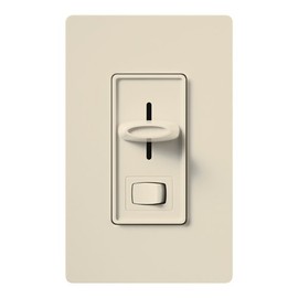 Lutron Skylark CL Dimmer for LED/CFL/HAL/INC Light Almond