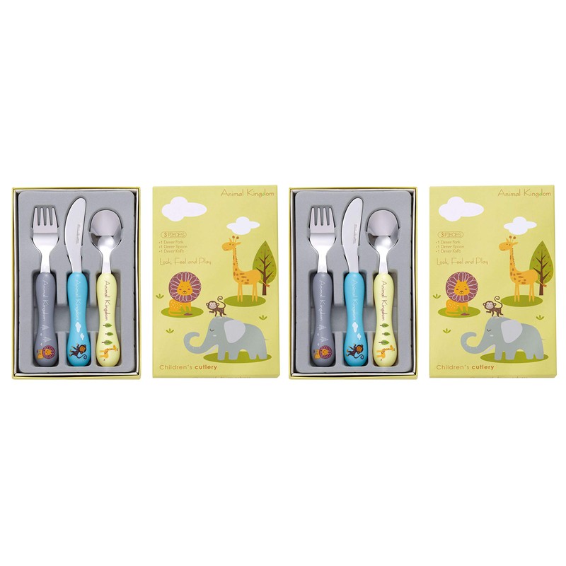Bon Animal Kingdom 6-Piece Children's Cutlery Set