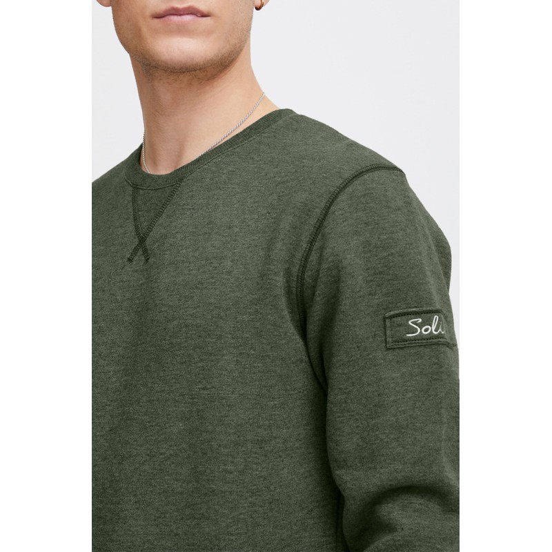 !Solid SDTrip O-Neck Men's Sweatshirt Pullover Jumper with Crew Neck,