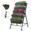 Suyncll Vertical Raised Garden Bed Planter Box,5 Tiers Vertical Garden