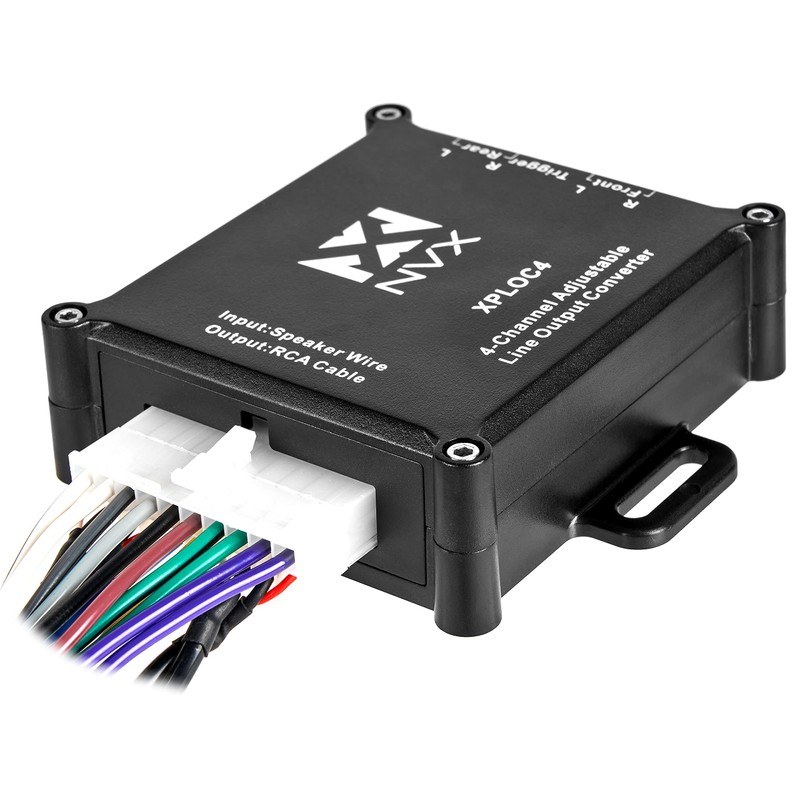 NVX XPLOC4 4-Channel 600W Adjustable Line Output Converter with Remote