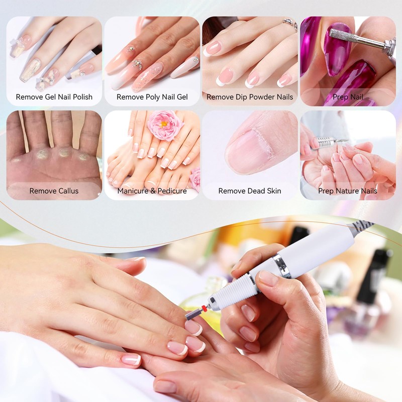 MAKARTT 30000RPM Electric Handpiece for Up200 Nail Drill Machine Professional