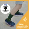 KOTESLLOE Croc リベット 交換用 靴用クロコボタン クロコアクセサリー Crocsの新しいクロックと交換するのに役立ちます クロックリベット ストラップ交換用 8個セット