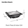 Hamilton Beach Panini Press, Sandwich Maker & Electric Indoor Grill,