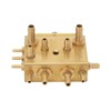 15 Holes Dental Cabinet Integrated Air Water Chassis Valve Copper