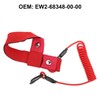 EW2‑68348‑00‑00 Boat Safety Lead with Fixed Emergency Stop Switch