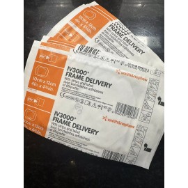 Smith & Nephew IV3000 Frame Delivery (10) Transparent Dressings 4 in x 4-3/4 in