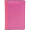 Valita Unisex Soft Leather Credit Card/Travel Card Holder/Wallet - Blush