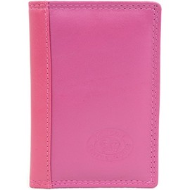 Valita Unisex Soft Leather Credit Card/Travel Card Holder/Wallet - Blush