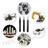 TVETE Carbon Plate Carbon File, Plastic Model, File, Set of