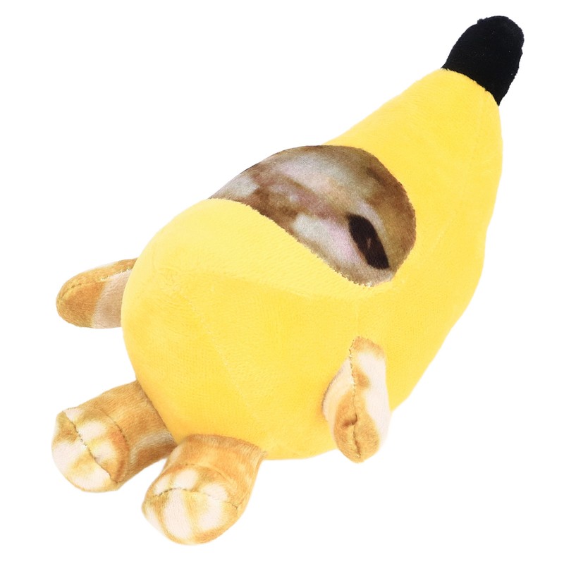 Banana Cat Plush Toy Multipurpose Funny Decompression Cute Cartoon Soft