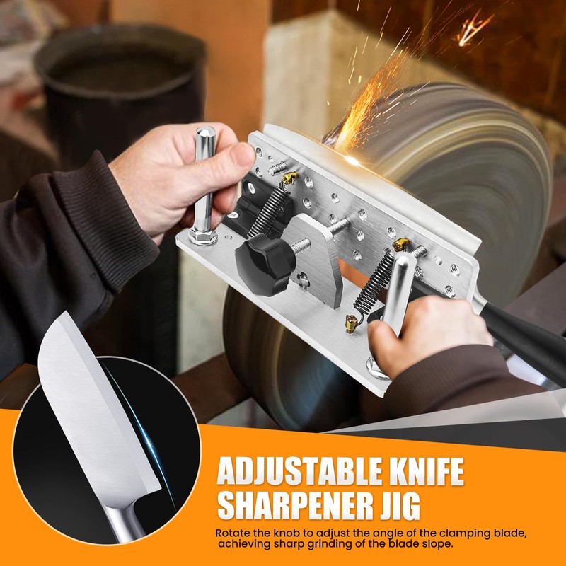 Belt Grinder Knife Jig Long Sharpening Locator Tool Knife Sharpener
