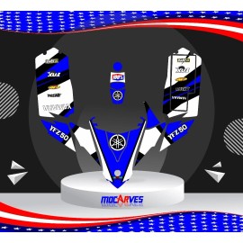 Mocarves Yamaha YFZ 50 Graphics Kit Yamaha YFZ 50 YFZ 50 Decal Yfz Stickers