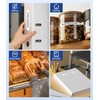 6X TZe 12mm 0.47 Laminated White Tape Compatible for Brother