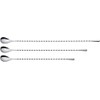 Sanho Sangyo YUKIWA Q-03302252 Bar Spoon, Silver, 13.8 inches (35