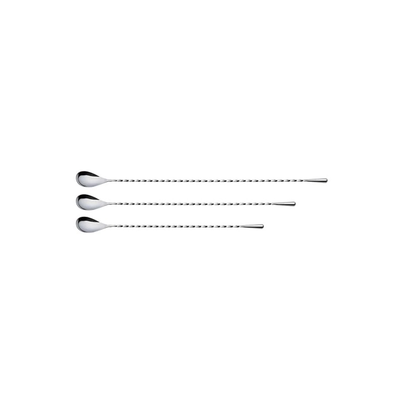 Sanho Sangyo YUKIWA Q-03302252 Bar Spoon, Silver, 13.8 inches (35