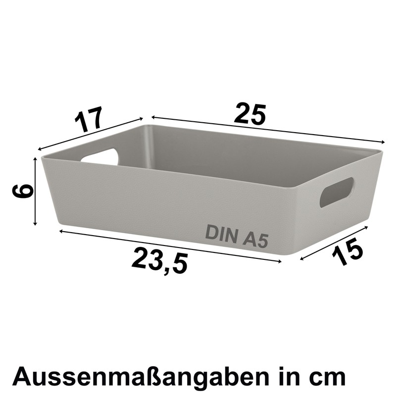 #11 3 x Drawer Organiser Organiser Box, 6 cm High,