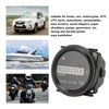Boat Hour Meter 2.4in Diameter Maximum 99999.99H High Accuracy Mechanical