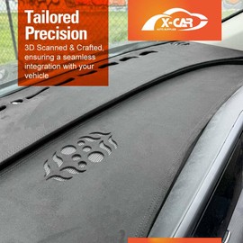 X-CAR Dash Mats for Kia Carnival KA4 Series 2020-2025 Non-Slip Microfiber Pad Cover Interior Accessories