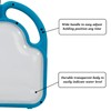 4L Foldable Clear Plastic Watering Can with Rotating Nozzle Long