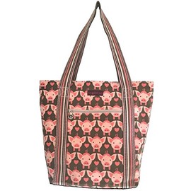 Bungalow 360 Striped Tote (Octopus)