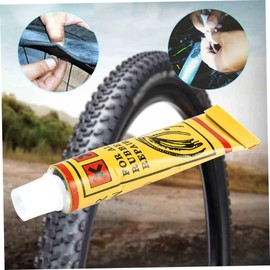 Pegamento para reparación de neumáticos de bicicleta, kit parche para tubo interior bicicleta, herramientas reparación pinchazos, 5 uds.