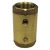 Campbell 1" Spring Check Valve with Taps, Low Lead Brass,