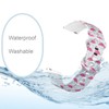 THAZEE 20mm Quick Release Soft Sillicone Sports Watch Band (Flamingo