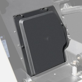 A & UTV PRO Battery Cover Kit for Can Am Maverick X3 MAX 2017-2022 All Models, Plastic Battery Cover Plate Accessories, Black, 1PC