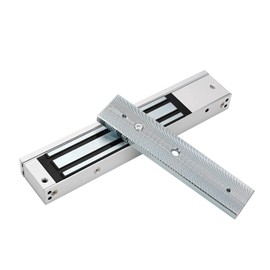 Electric Magnetic Lock 280KG 600LBS Holding Force Electromagnet Lock 12V Fail Safe NC Mode Single Door for Access Control System