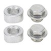 1 Pair Oxygen Sensor Weld Bung M18 X 1.5mm Notched
