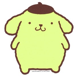 General Sticker Pompompurin [Home Decor Sticker] Die Cut Wall Sticker Sanrio h17.1 cm x 6.4 cm