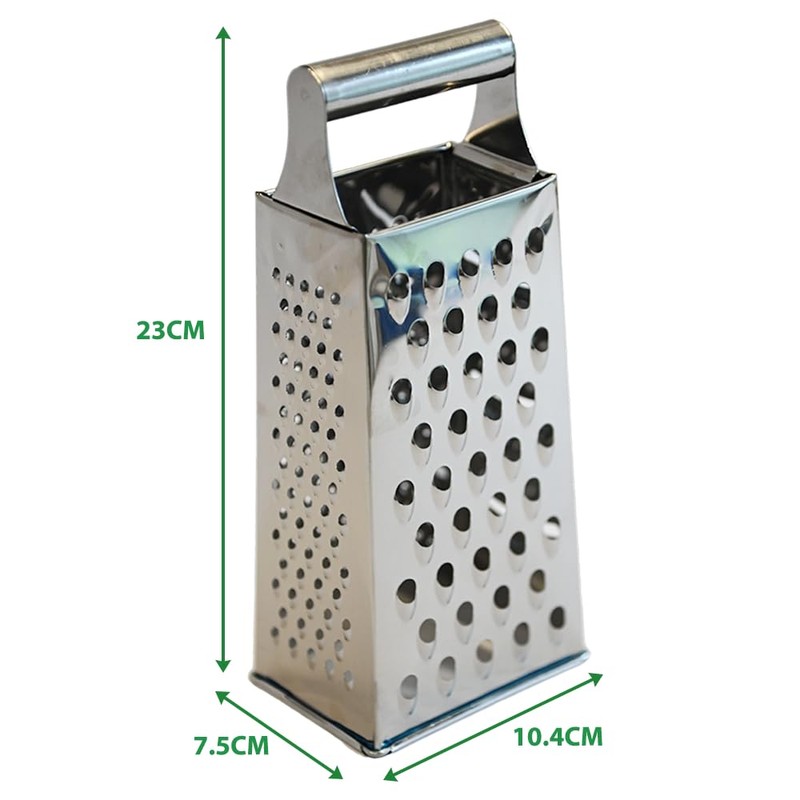 Armo® Stainless Steel Double Sided Cheese Vegetable Grater 4 Sided
