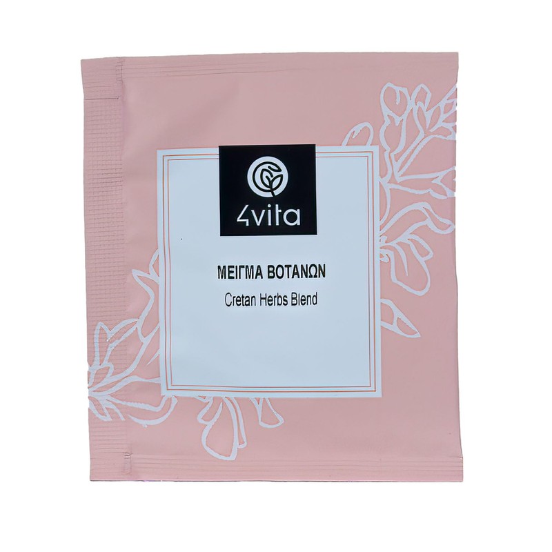 Cretan Herbal Tea Blend by 4Vita (12 sachets)