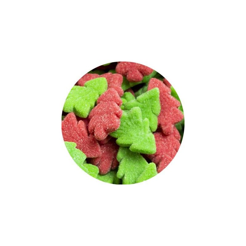 Vidal Red & Green Christmas Trees Gummi Candy, 4.4 Pounds