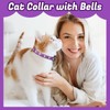 10Pcs Breakaway Cat Collars with Bell Star and Moon Cute