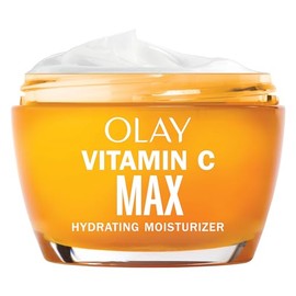 Olay, Vitamin C MAX Face Moisturizer, Brightening Cream for Women, Hydrating, Evens Tone, Dark Spot and Hyperpigmentation Reduction, Glowing Skin Care