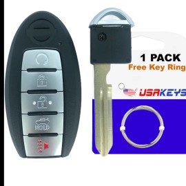 USAKEYS For 2020 Nissan Altima Sentra Versa Keyless Entry Smart Prox Remote Key Fob