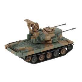 Pit Road SGK07 1/144 SGK Series Ground Self-Defense Force Type 87 Self-Propelled High Fire Machine Gun Plastic Model Molded Color