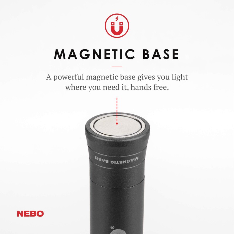 NEBO Magnetic NE6737 Big Larry 2 Pocket Work Light -