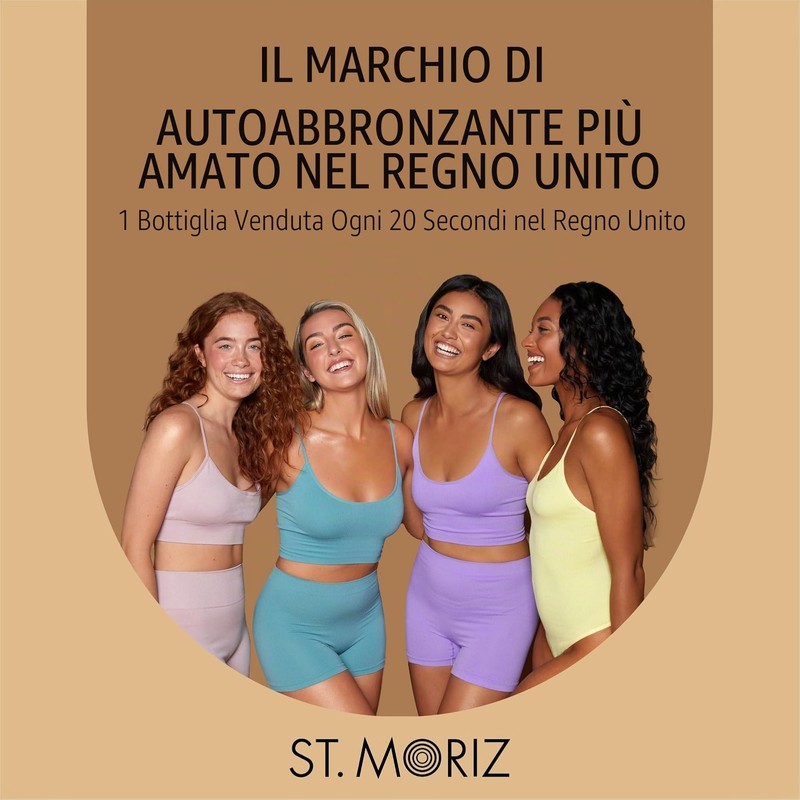St Moriz - Crema idratante professionale per il viso quotidiana
