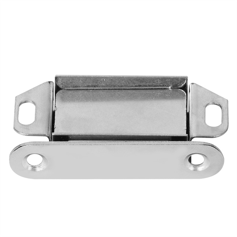 10pcs Household Stainless Steel Strong Magnetic Door Catch Furniture Cabinet